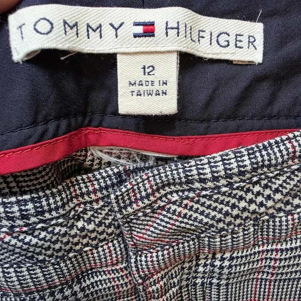 Tommy Hilfiger Women's Plaid Patterned Dress Pants size 12 - Picture 9 of 9